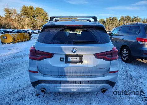 2019 BMW X3 xDrive30I z USA, uszkodzony, nr VIN 5UXTR9C54KLR07929
